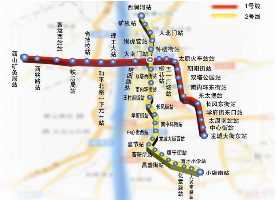 从南到北 从东向西 地铁一号线周边楼盘距离起底