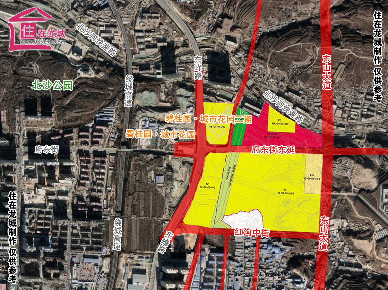 杨家峪用地修编规划公示商业公园路网再升级